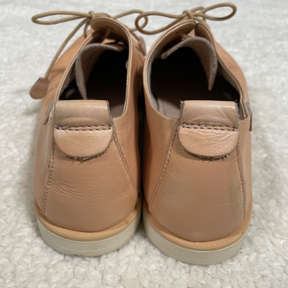 Pikolinos Santorini Oxford Flats Nude Leather Perforated Tassels Twee 42 US 12 - Picture 7 of 10
